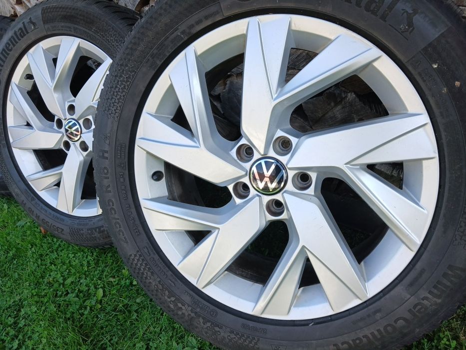 Vw Tiguan II,III 18"zimowe oryginalne j.nowe 8mm