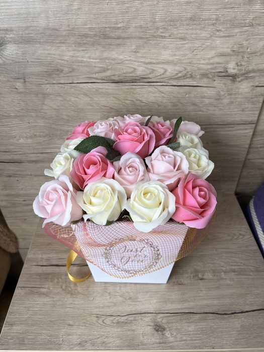 Букети, мильні троянди. подарунок вчителю, вихователю