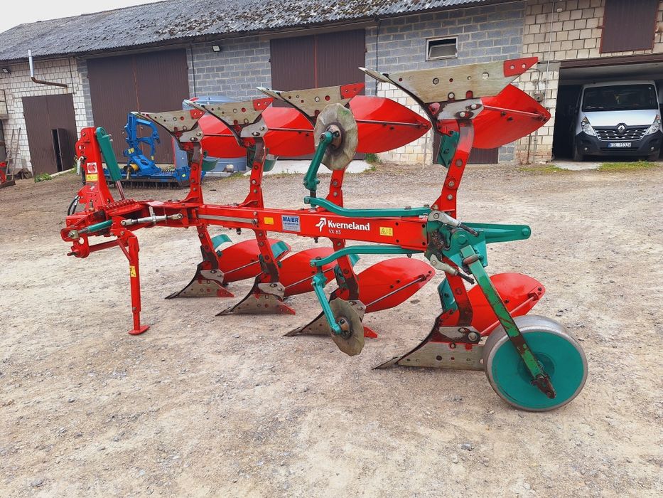 Pług 4 skibowy obrotowy Kverneland VX85 stan bdb nie lemken  kuhn pottinger