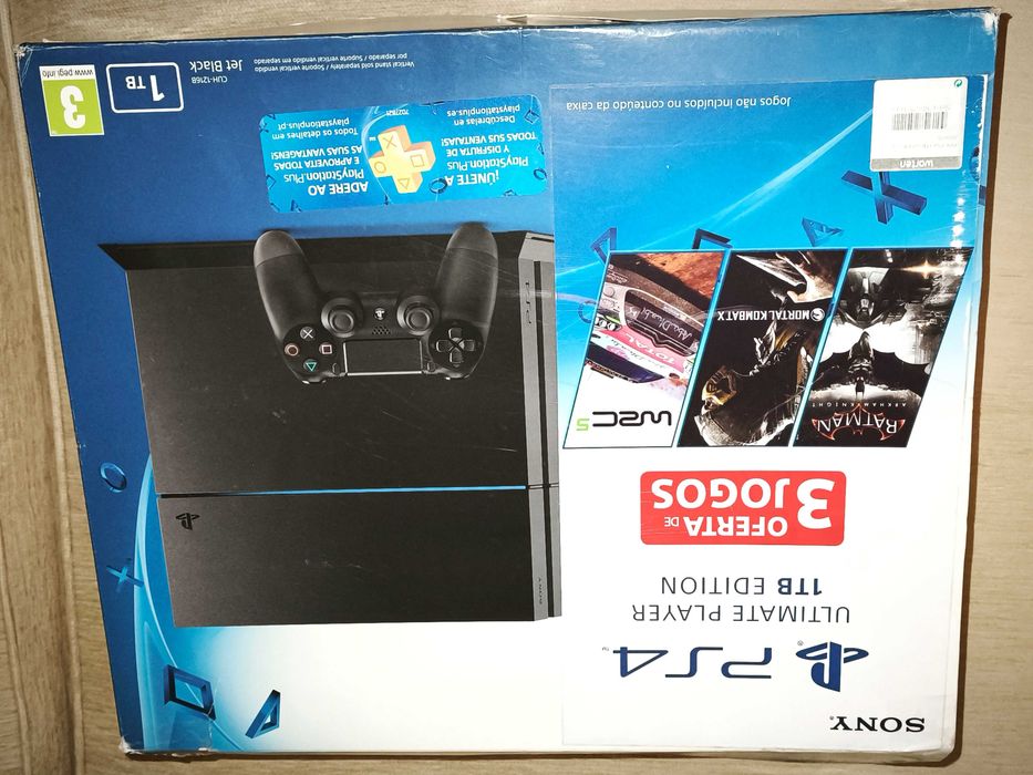 PS4 with 1Tb, Controller and Games64170334976899122