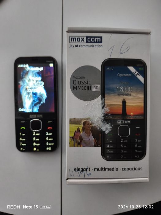 MAXCOM CLASSIC 330 3G Stan jak nowy!