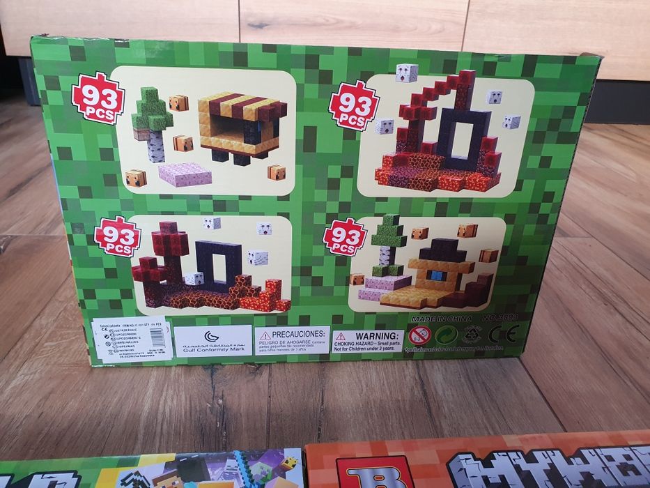Zestawy klocków  magnetycznych minecraft