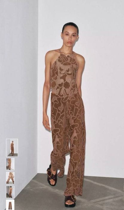 Штани коричневі Zara M