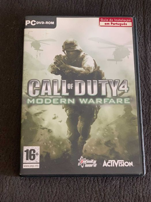 Call of Duty 4: Modern Warfare - PC DVD-ROM Jogo