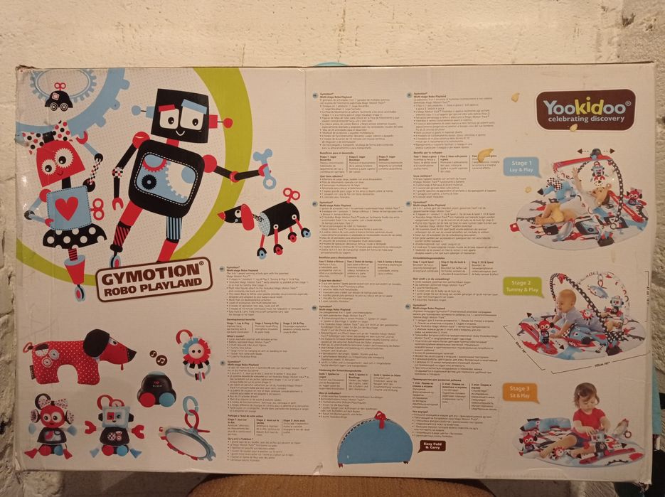 Mata edukacyjna Gymotion Robo Playland Yookidoo