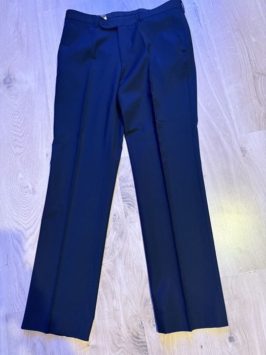 Okazja spodnie medkie z kantksmi garniturowe  bardzo ekeganckie jak no