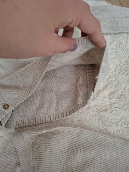 Komplet dzianinowy InExtenso 74 (9m) – Sweterek + Półśpiochy