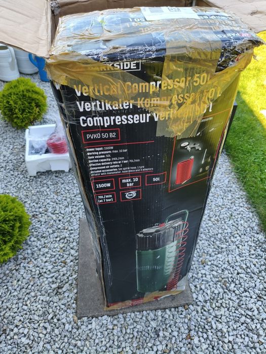 Kompresor Stojący Parkside PVK0 50B2