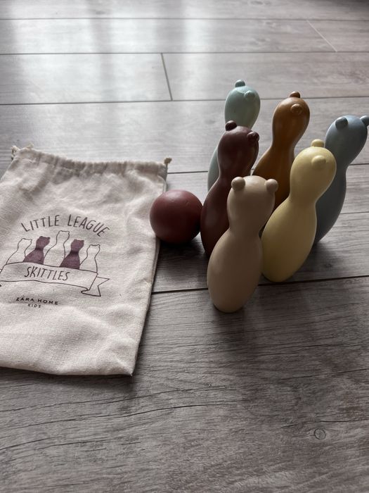 Дитячий деревяний боулінг