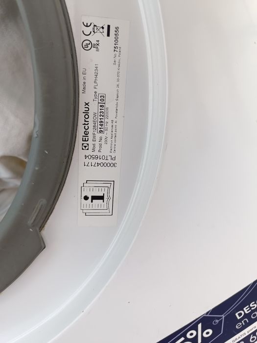 Máquina lavar roupa eletrolux