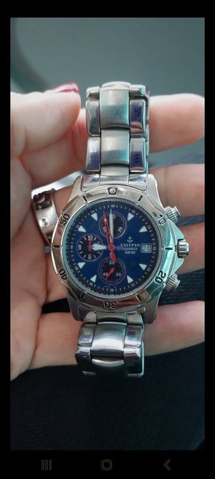 Relógio de homem, calypso.