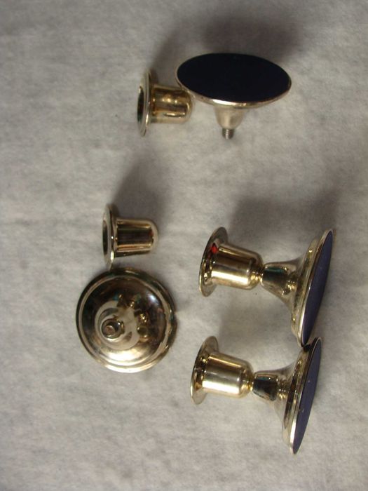 4 Castiçais Prateados