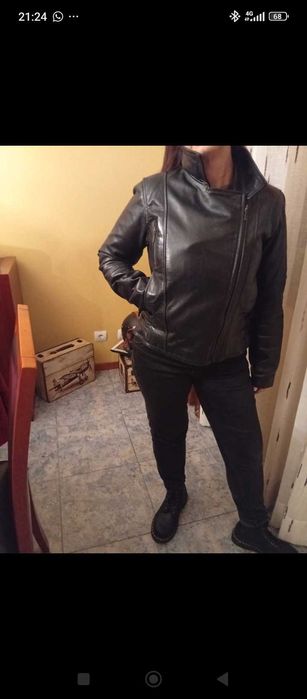 Blusão couro Cheyenne