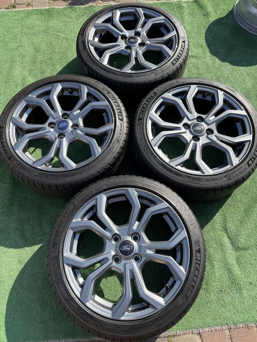 Диски 4/108 R17 Ford з датчиками та резиною 205/45 ZR17 88W Michelin: 5 ...