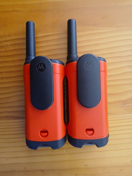 Walkie talkies novos, da marca motorola