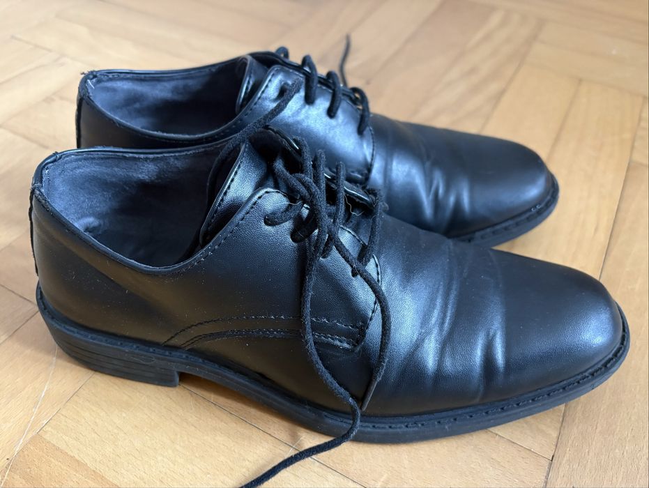 Buty chlopięce/męskie OTTIMO r. 38, eleganckie, galowe, komunijne