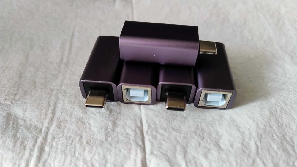 USB adapter typ B typ C