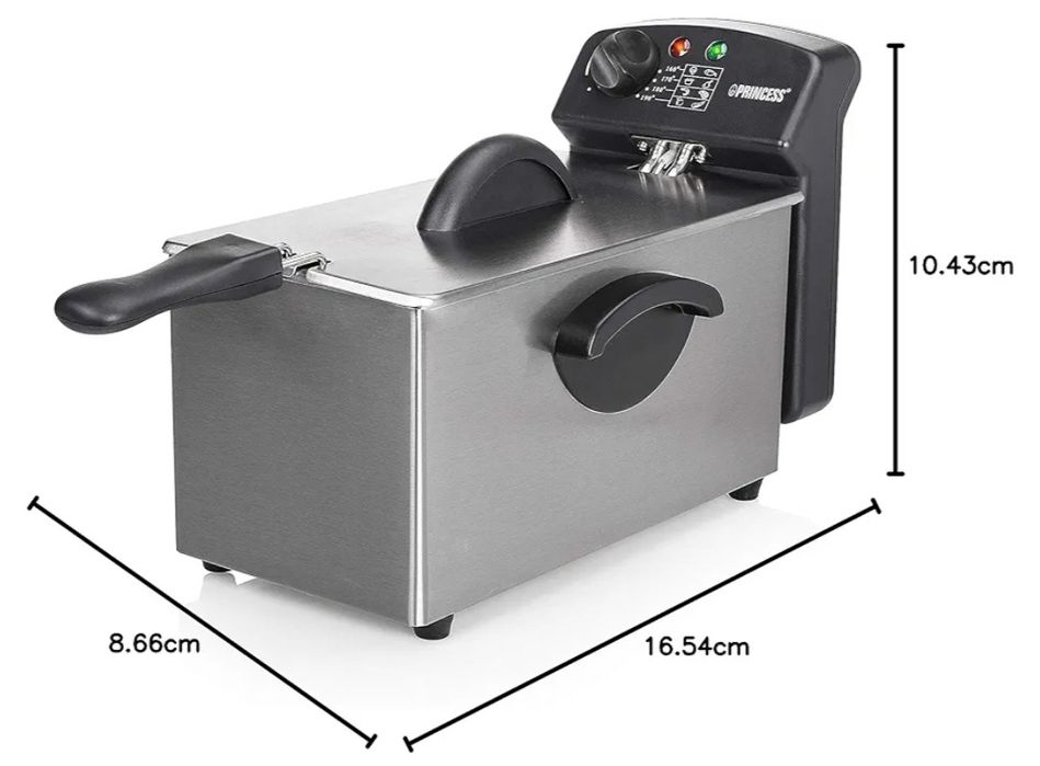 Frytkownica Princess 2000W 3L ,Stal nierdzewna