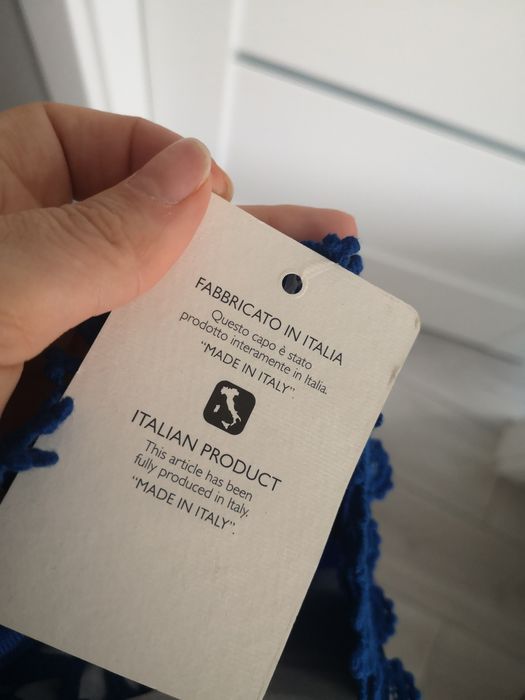 Chabrowa koszula wloskiej produkcji nowa z metką