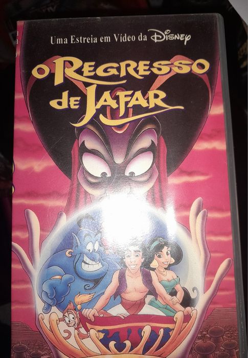 6 VHS infantis vintage