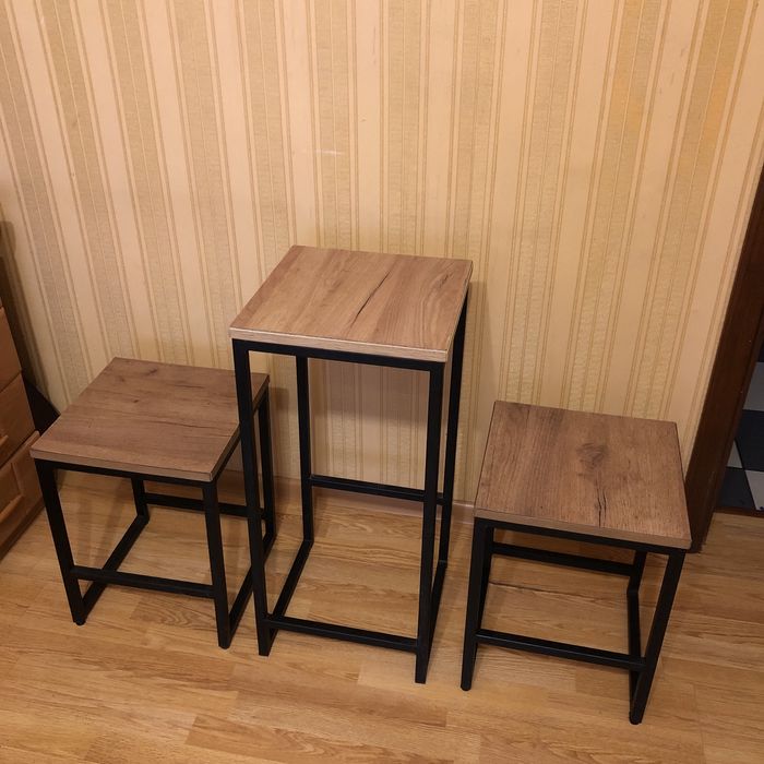 Табуретка/стілець барний лофт IKEA, Jysk