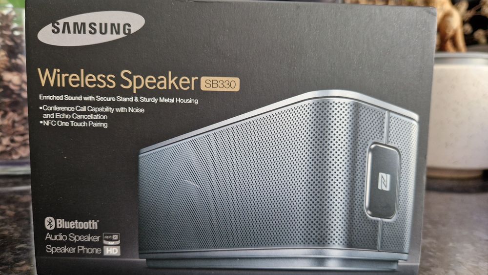 Coluna Bluetooth Samsung Wireless  SB330  – Como Nova | Caixa Original