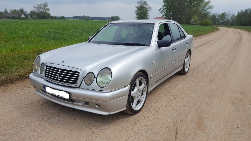 Mercedes W210 pakiet Migatuning zderzak przedni nie AMG i