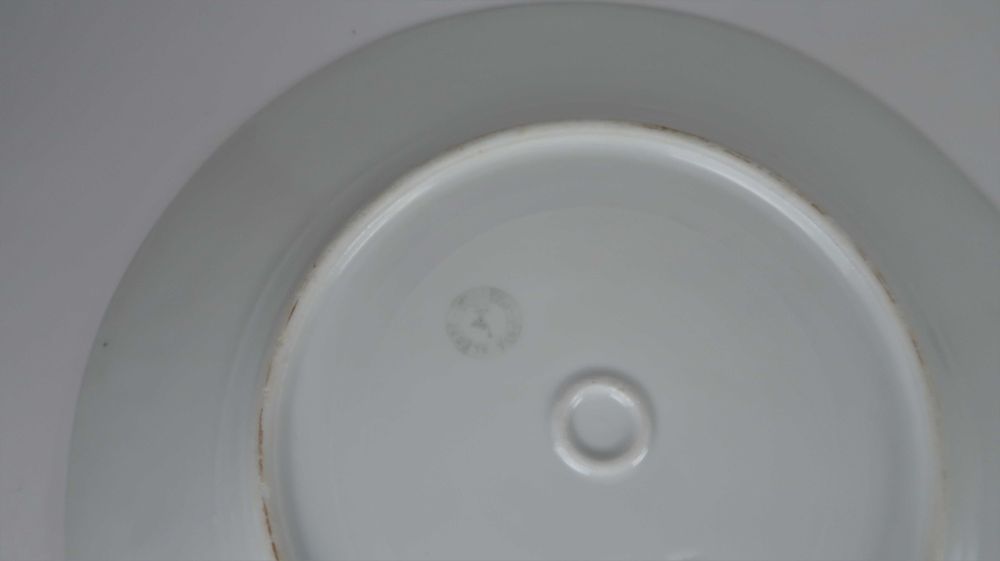 Par de pratos de torradas Vista Alegre Séc. XIX/XX