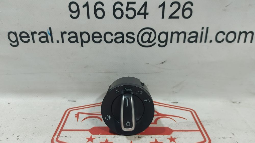Comando Luzes Switch Comutador Botão VW Golf 5 V 3C8941431 Original