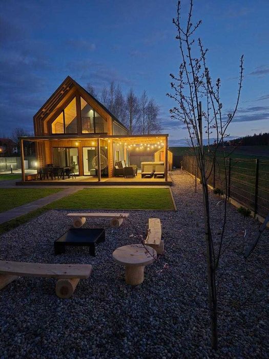 Domek na wynajem z sauną i jacuzzi Joniec.  Wolny weekend 19-21