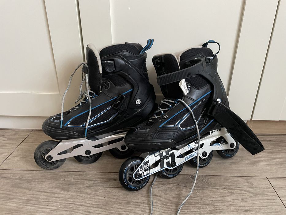 Rolki męskie rozmiar 42, stan bardzo dobry