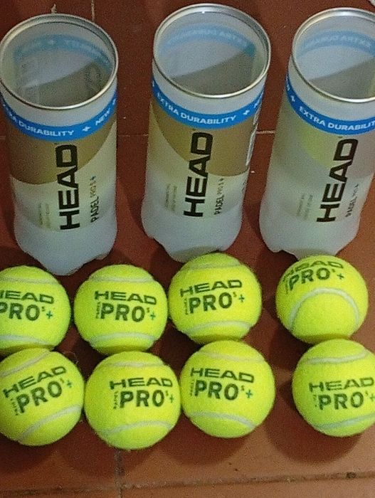 Bolas Head Padel pro S+ novas nunca usadas