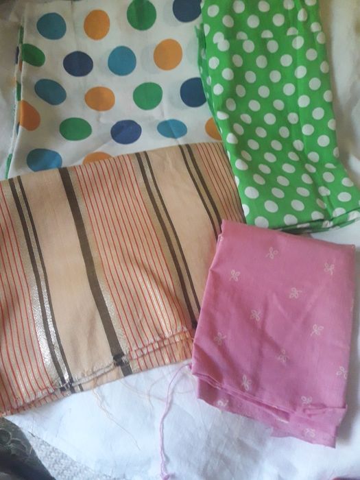 Для тех кто шьет. Ткани натуральный хлопок /ситец/ и шерсть сов.период