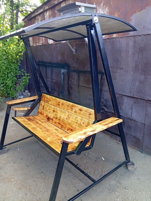 Садовая качеля уличная гойдалка