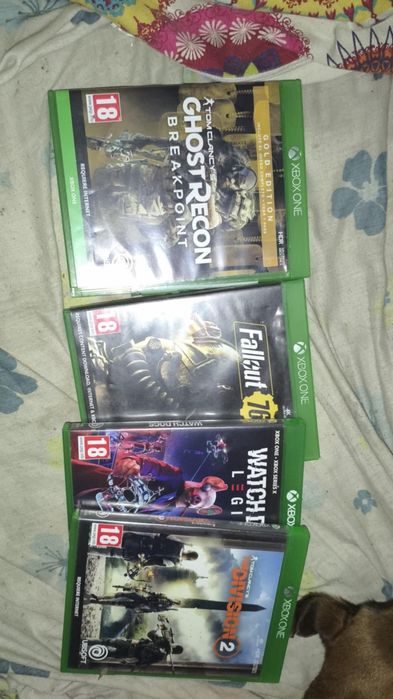 4 Jogos Usados Para Xbox One 15€
