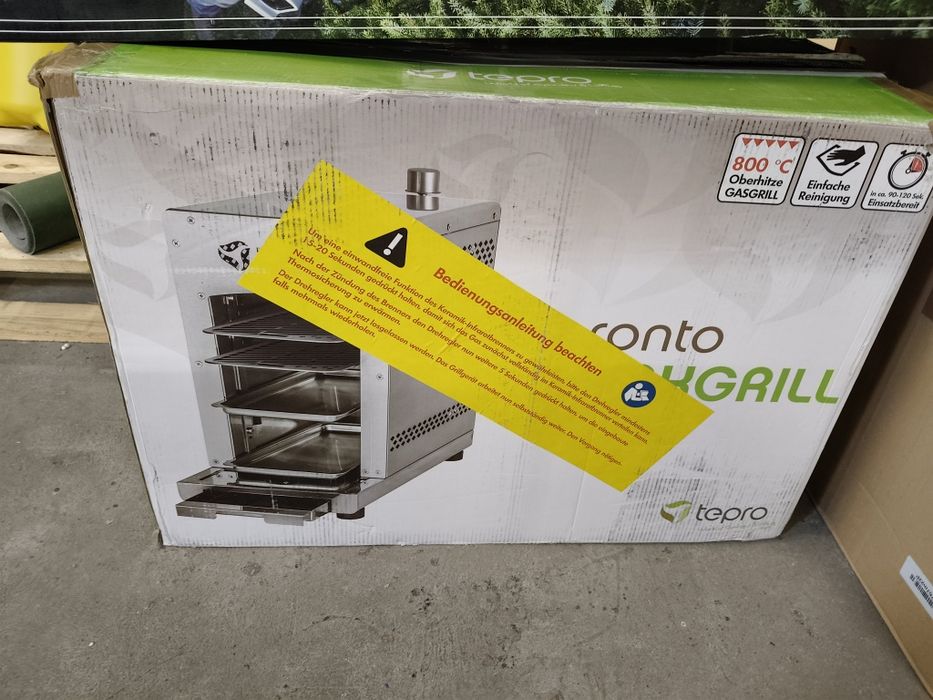 Grill gazowy do steków Tepro Nowy