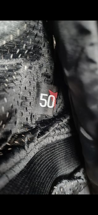 Dainese Avro D2 T50 (M) Casaco de Mota Preto/Branco
