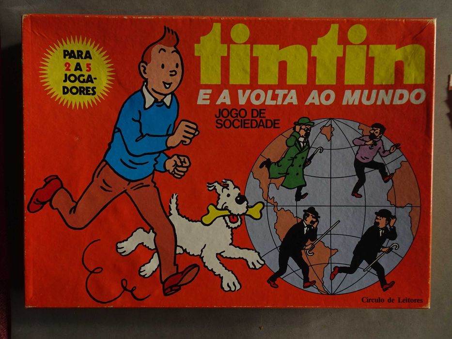 Jogo Círculo de Leitores - Tintim Tintin e a volta ao mundo
