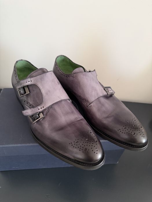 Італійські чоловічі туфлі, 100% шкіра, преміум бренд, 43 розмір