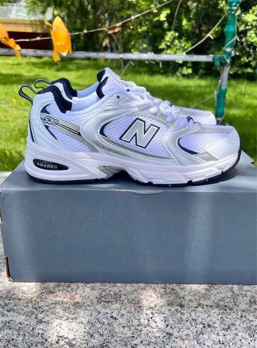 ButyDamskie New Balance 530_White_Silver_Navy_Uniseks R.39,5