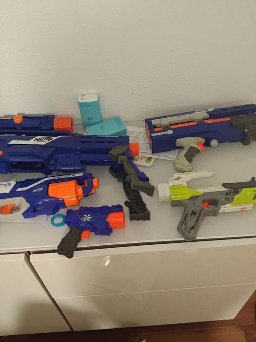 Conjuntos NERF e Xshot
