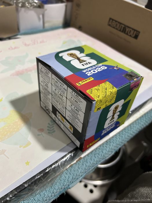 Caixa selada cromos mundial 2026
