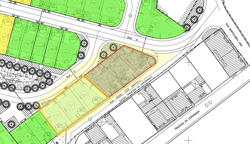 Lote para construção de moradia bifamiliar – Catujal, Unhos