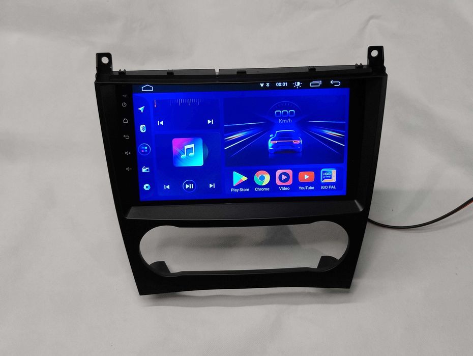 Rádio Android Mercedes Benz A B VITO W203 + oferta de câmara