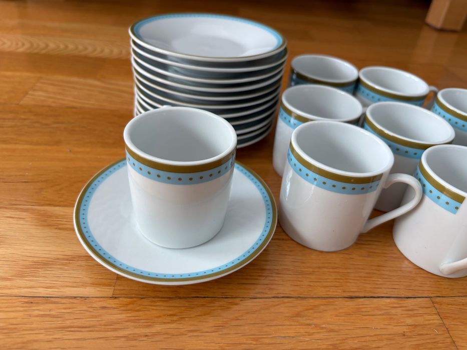 Conjunto de 12 chávenas café Kasa