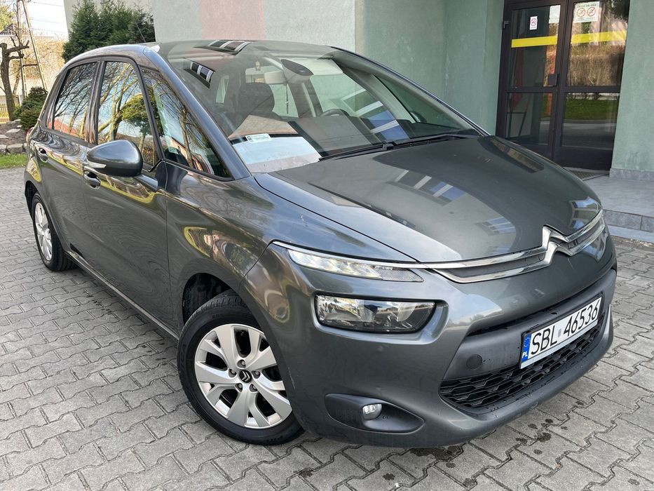 Citroën C4 Picasso 1.6e-HDi 115KM NAVI Kamera Cofania Tempomat Wielofunk Kier Zadbany