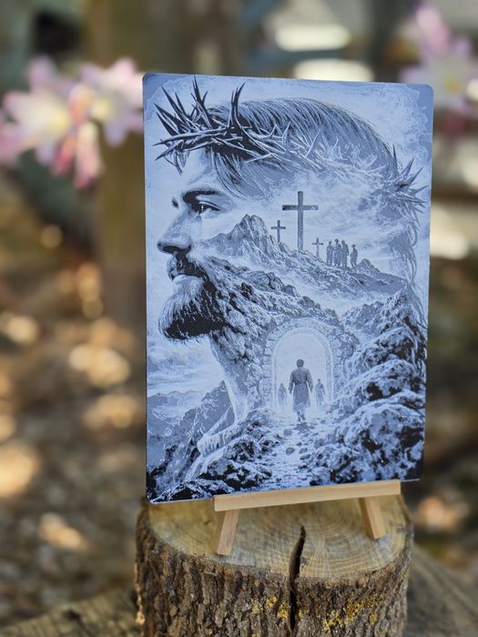 Quadro Jesus 3d 166x228mm