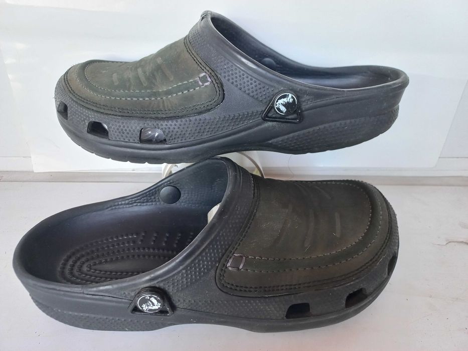 Crocs оригинал кожа нубук 8м