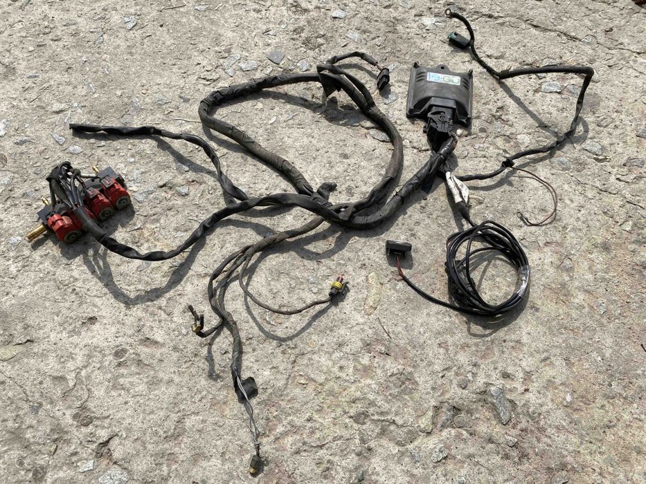 Газові мозги та форсунки Lovato ГБО 10R-042094 проводка комплект