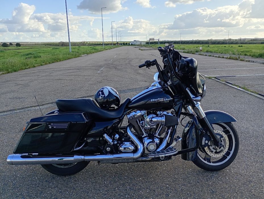 Street Glide e big bear chopper for sale